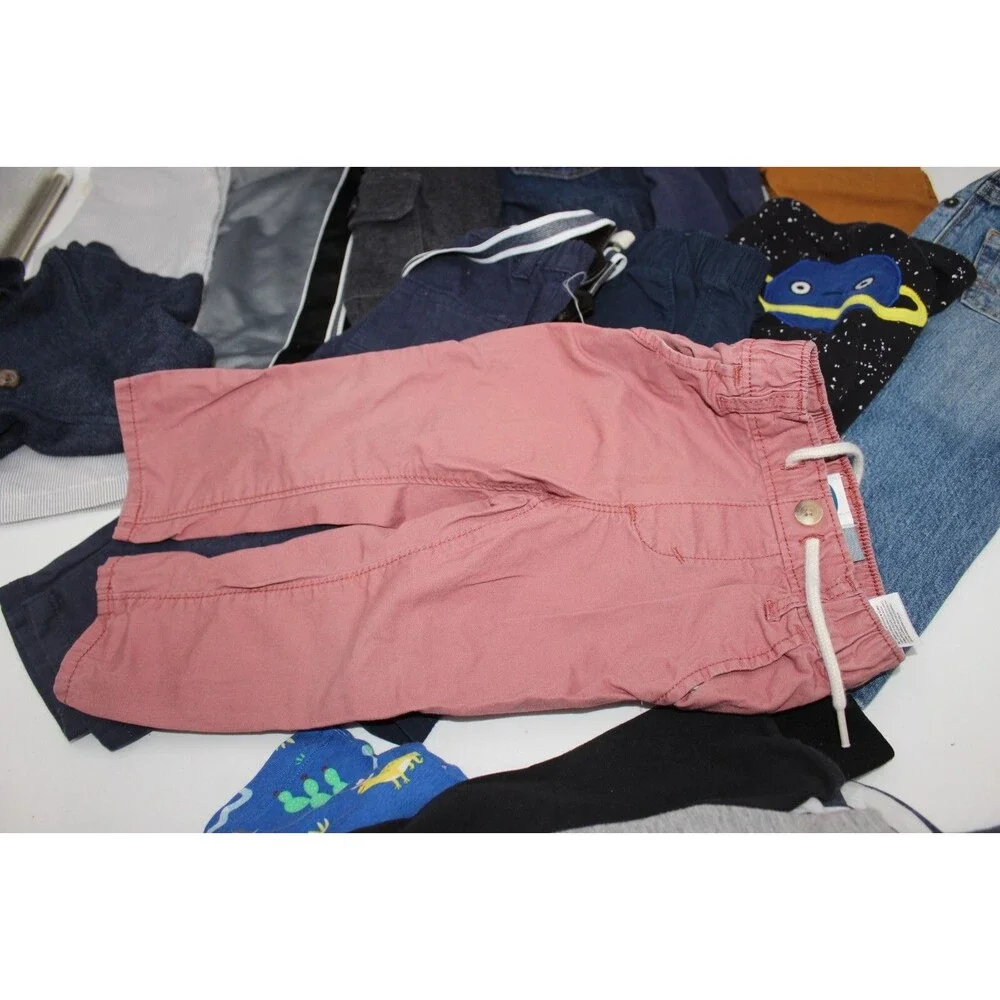 Huge Lot 18 Pieces Boys 18 Months Clothes Pants Shorts Carters Oshkosh Old Navy